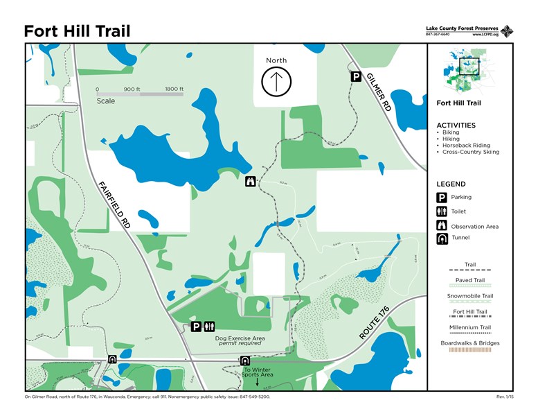 Trail Maps Lake County Forest Preserves