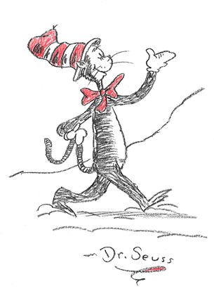 Dr._Seuss,_Study_for_Cat_in_the_Hat