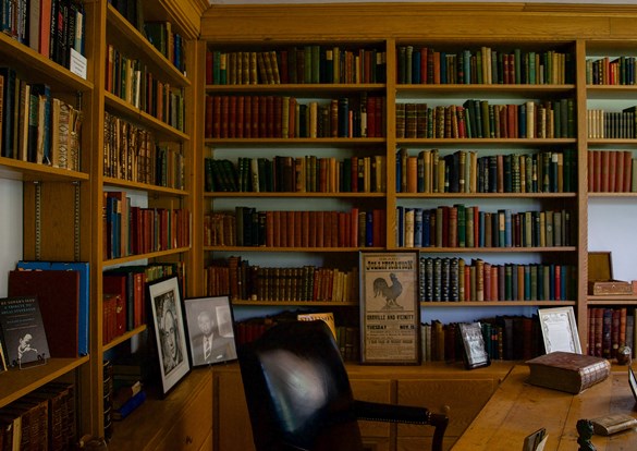 Adlai E. Stevenson's personal office in his historic home
