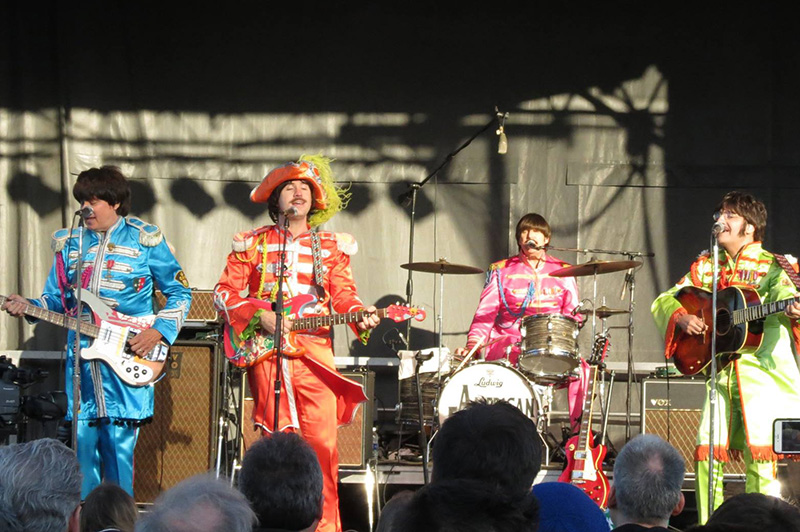 Photo of the American English Beatles Tribute Band