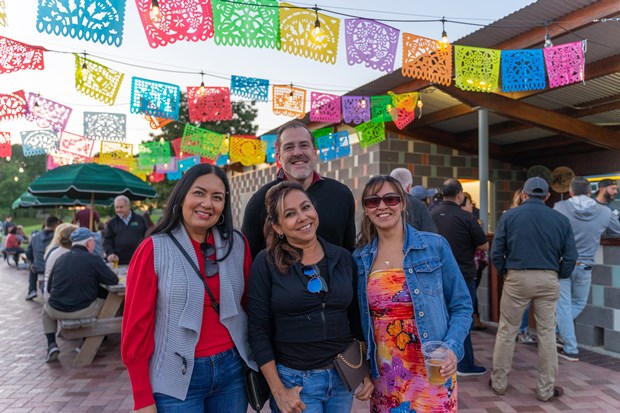 Group of friends enjoying the Cinco de Mayo celebration