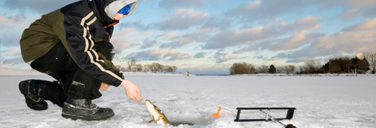 Ice Fishing  Lake County Forest Preserves